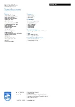 Preview for 3 page of Philips AVENT SCD600 Specifications