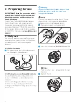 Предварительный просмотр 4 страницы Philips AVENT SCD603/01 Manual