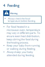 Preview for 8 page of Philips AVENT SCF 702 User Manual