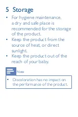 Preview for 9 page of Philips AVENT SCF 702 User Manual