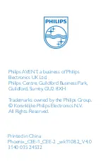 Preview for 20 page of Philips AVENT SCF 702 User Manual