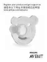 Preview for 1 page of Philips AVENT SCF194 Manual