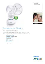 Preview for 1 page of Philips AVENT SCF310/60 User Manual