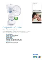 Preview for 1 page of Philips AVENT SCF312/60 Specifications