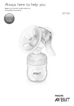 Philips AVENT SCF330/13 Manual preview