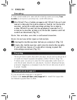 Preview for 14 page of Philips AVENT SCF355/00 User Manual