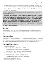 Preview for 11 page of Philips AVENT SCF430 Manual