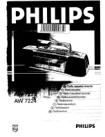 Philips AW 7223 User Manual предпросмотр