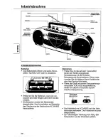 Предварительный просмотр 5 страницы Philips AW 7250 (German) Bedienungsanweisung