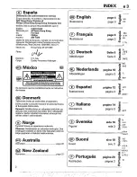 Предварительный просмотр 2 страницы Philips AW 7520 (Italian) User Manual