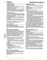 Предварительный просмотр 4 страницы Philips AW 7520 (Italian) User Manual