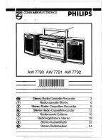 Philips AW 7790 User Manual preview