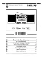 Philips AW 7890 User Manual preview