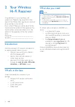 Preview for 6 page of Philips AW2000 User Manual