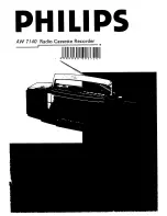 Philips AW7140 - annexe 1 User Manual preview