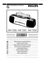 Philips AW7292 User Manual предпросмотр