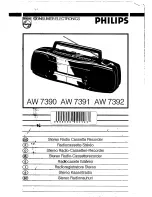 Предварительный просмотр 1 страницы Philips AW7391 User Manual