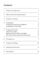 Preview for 2 page of Philips AWP1808 User Manual