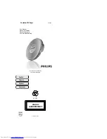 Предварительный просмотр 1 страницы Philips AX 2330 User Manual