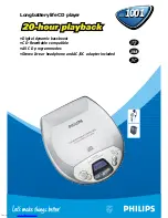 Philips AX1001 Brochure preview