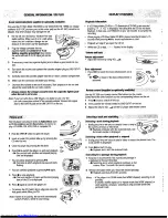 Предварительный просмотр 11 страницы Philips AX3211 User Manual