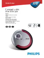 Предварительный просмотр 1 страницы Philips AX5202 Brochure