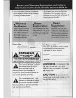 Preview for 2 page of Philips AZ 1008 User Manual