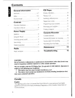 Preview for 4 page of Philips AZ 1008 User Manual