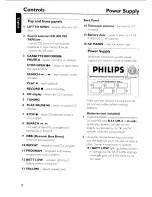 Preview for 8 page of Philips AZ 1008 User Manual