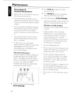 Preview for 14 page of Philips AZ 1008 User Manual