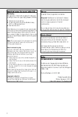 Preview for 2 page of Philips AZ 1009 Instructions For Use Manual