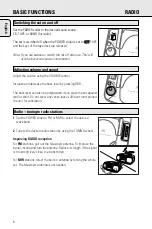 Preview for 6 page of Philips AZ 1009 Instructions For Use Manual