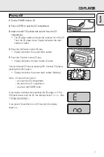 Preview for 7 page of Philips AZ 1009 Instructions For Use Manual