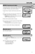 Preview for 9 page of Philips AZ 1009 Instructions For Use Manual