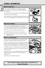 Preview for 12 page of Philips AZ 1009 Instructions For Use Manual