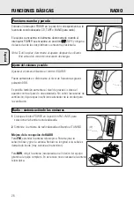 Preview for 26 page of Philips AZ 1009 Instructions For Use Manual