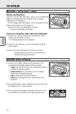 Preview for 38 page of Philips AZ 1009 Instructions For Use Manual