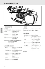 Preview for 44 page of Philips AZ 1009 Instructions For Use Manual