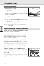 Preview for 50 page of Philips AZ 1009 Instructions For Use Manual