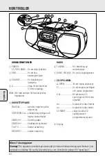 Preview for 64 page of Philips AZ 1009 Instructions For Use Manual