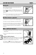 Preview for 76 page of Philips AZ 1009 Instructions For Use Manual