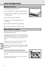 Preview for 80 page of Philips AZ 1009 Instructions For Use Manual