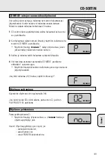 Preview for 89 page of Philips AZ 1009 Instructions For Use Manual