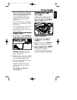 Предварительный просмотр 9 страницы Philips AZ 1018 User Manual