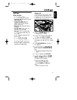 Предварительный просмотр 11 страницы Philips AZ 1018 User Manual