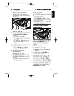 Предварительный просмотр 13 страницы Philips AZ 1018 User Manual