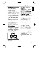 Предварительный просмотр 15 страницы Philips AZ 1018 User Manual