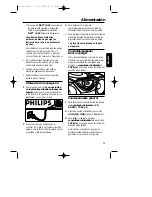 Предварительный просмотр 35 страницы Philips AZ 1018 User Manual