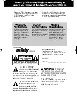 Preview for 2 page of Philips AZ 1025 Owner'S Manual