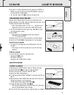 Preview for 13 page of Philips AZ 1025 Owner'S Manual